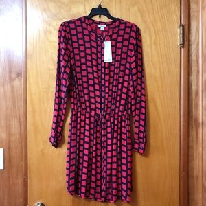 Splendid button up shirt dress new with tags